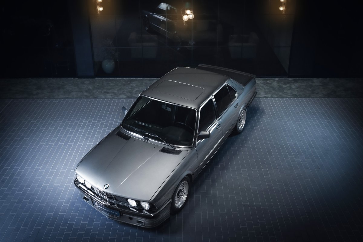 Alpina B9 3.5 silber